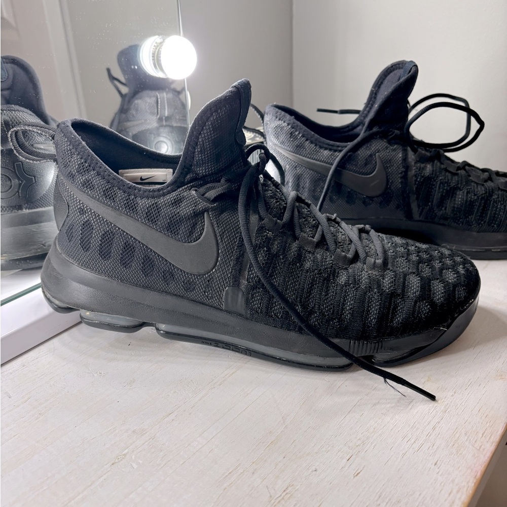 US Size 11 Men’s Nike KD 9 Black Space Basketball Shoe